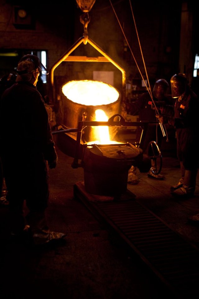 At the Erhart Foundry &#8211