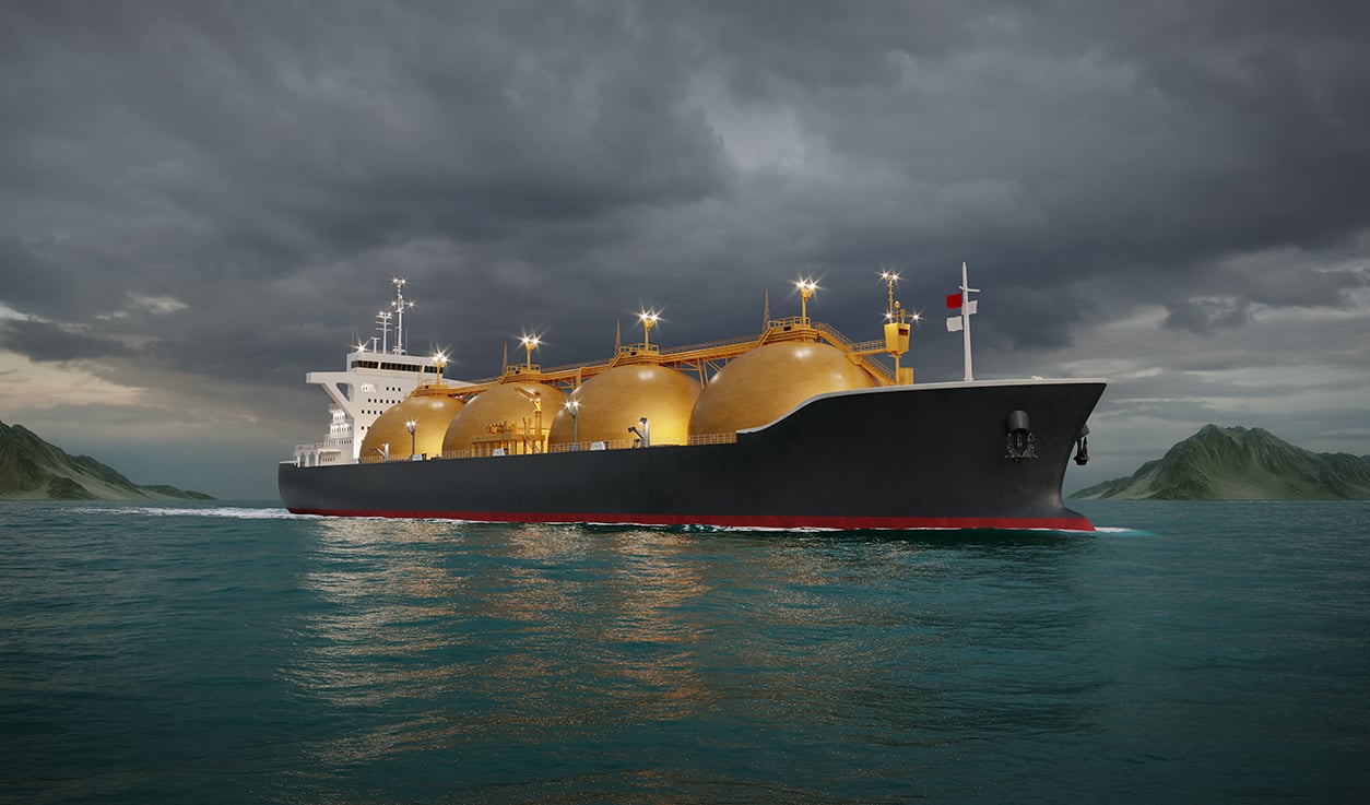 LNG-transport