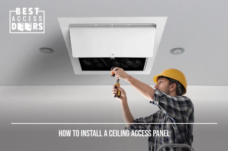 How to Install a Ceiling Access Panel