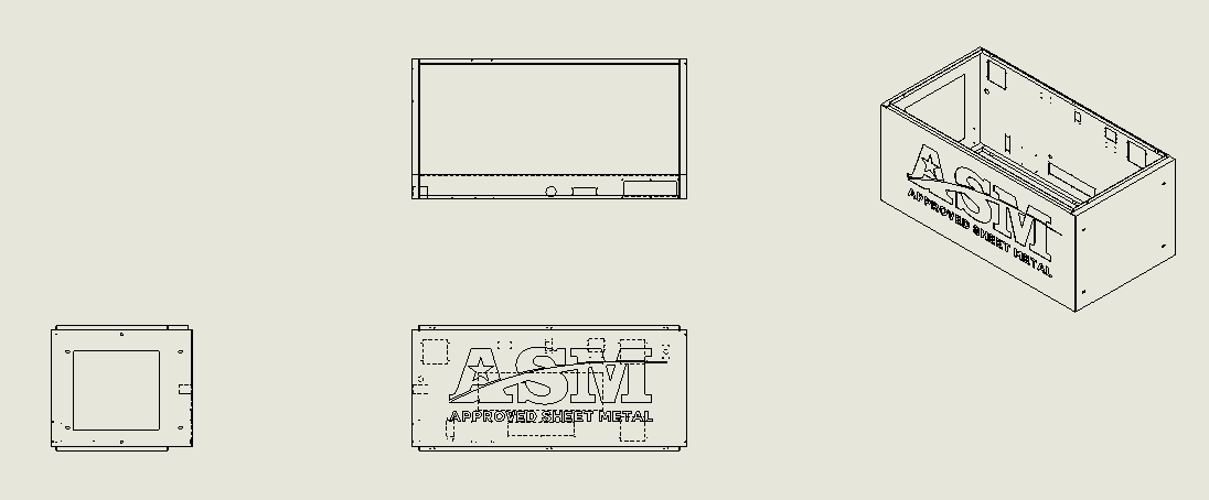 big sheet metal parts